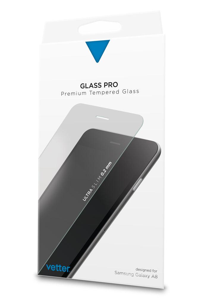 Folie Protectie Ecran Samsung Galaxy A8 (2016) A800, Ultra Slim 0.2mm, Tempered Glass Pro - vetter.ro