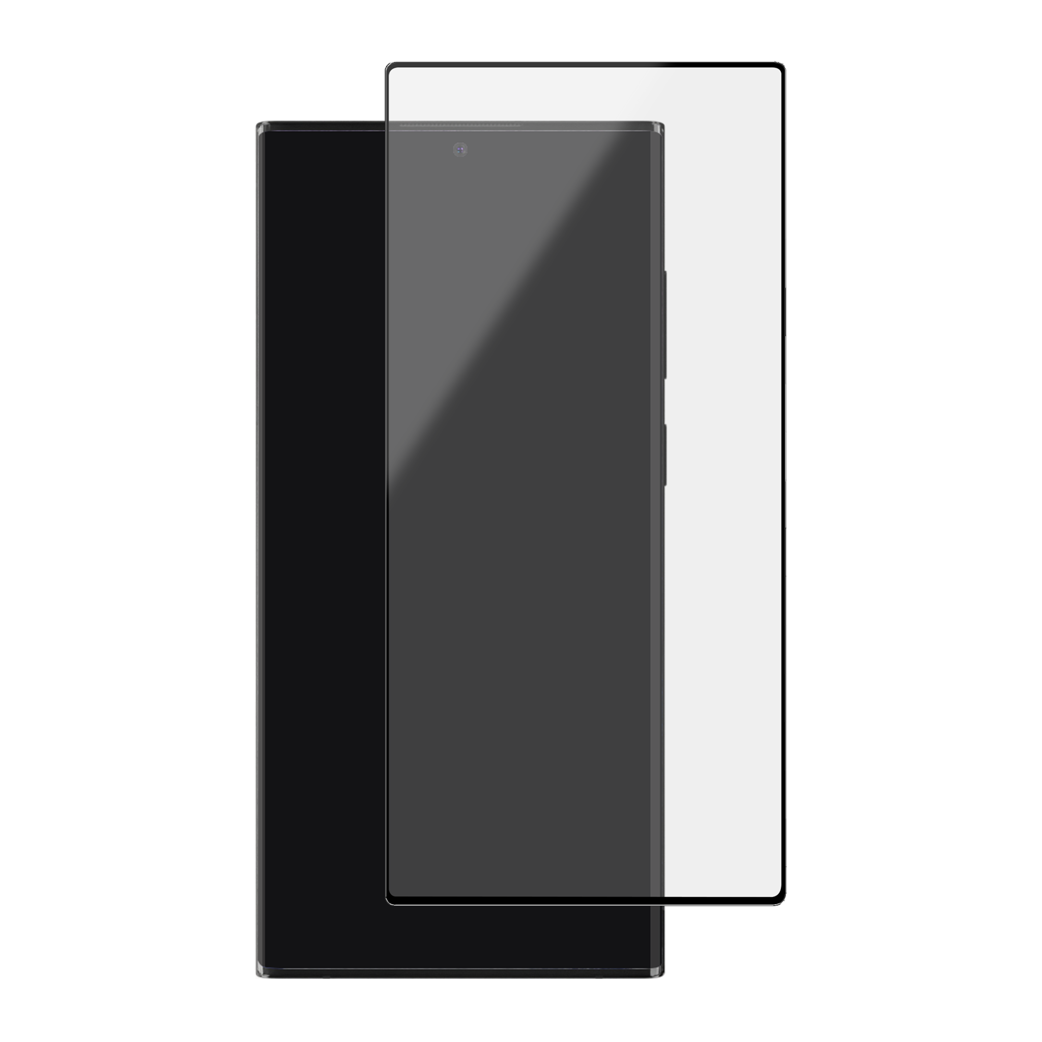 Folie/Geam de protectie pentru Samsung Galaxy S24 Ultra, Tempered Glass Easy Fit Full Adhesive 2nd Gen, Black