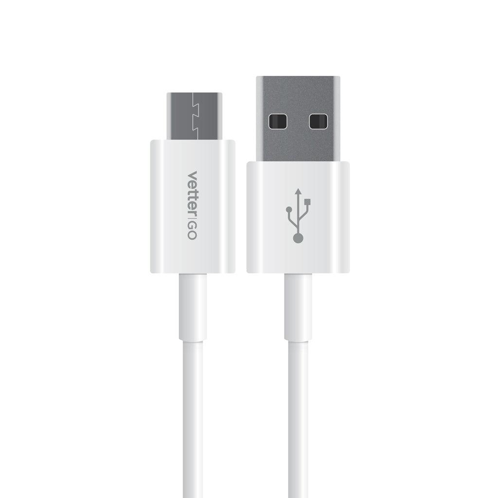 Cablu USB Type-C Cable, Vetter GO, White - vetter.store