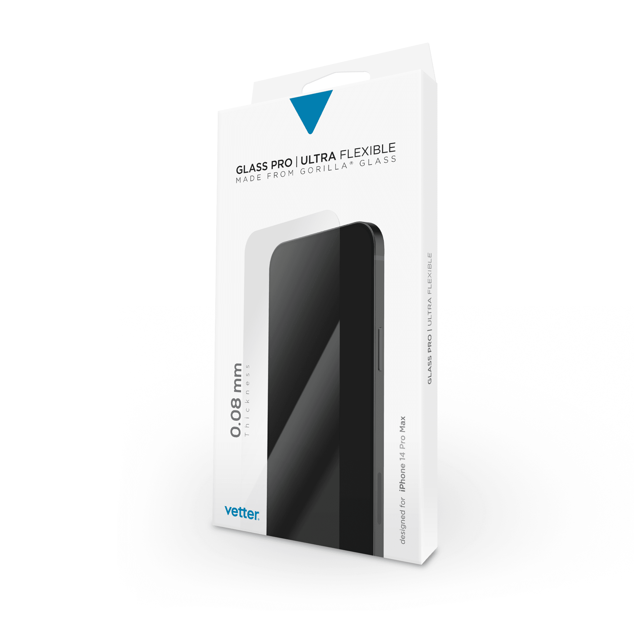 Folie iPhone 14 Pro Max, Ultra Slim 0.08mm, Temperd Glass Ultra - vetter.ro