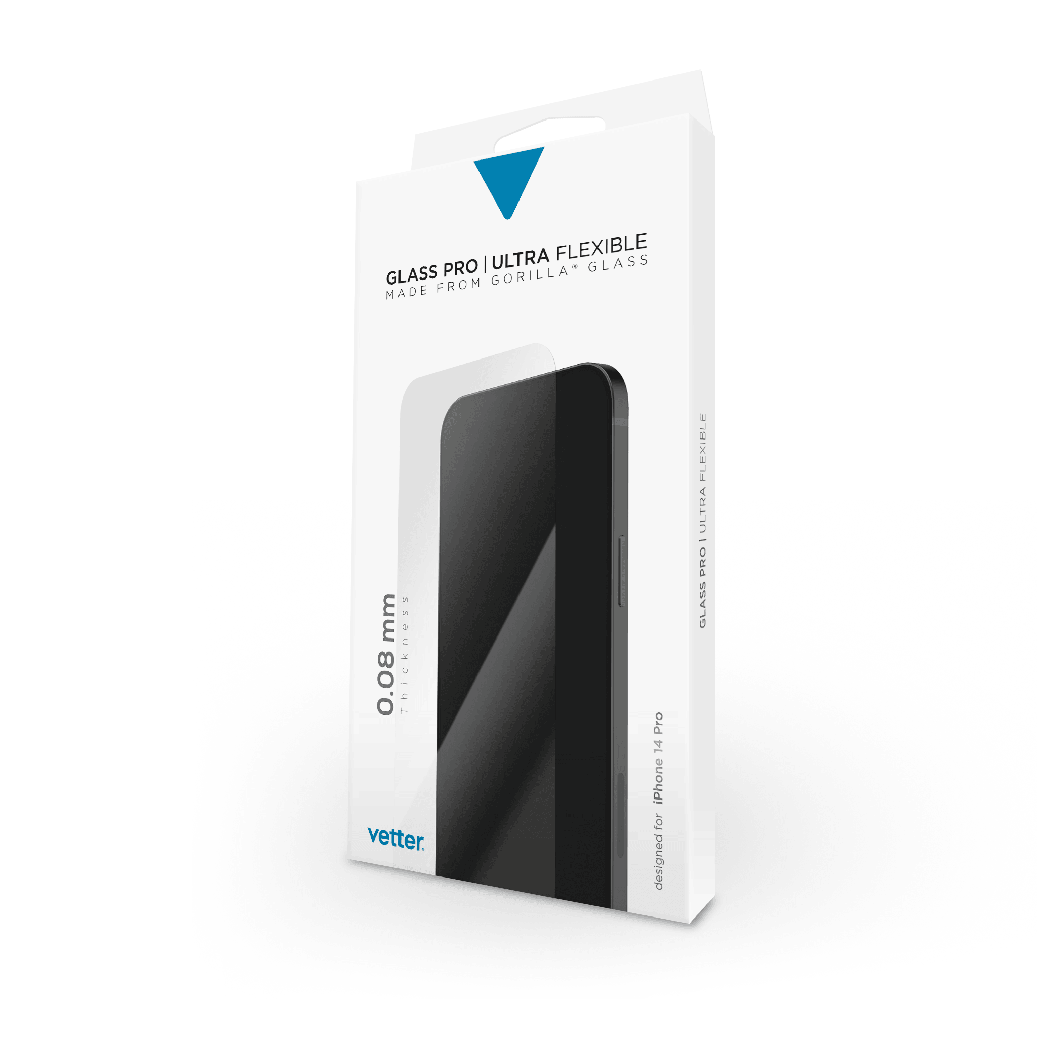 Folie iPhone 14 Pro, Ultra Slim 0.08mm, Temperd Glass Ultra - vetter.ro