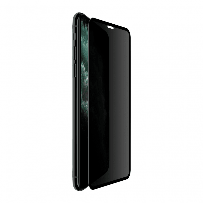 Folie Protectie Ecran iPhone 11 Pro Max, Full Frame Privacy Glass, Negru - vetter.ro