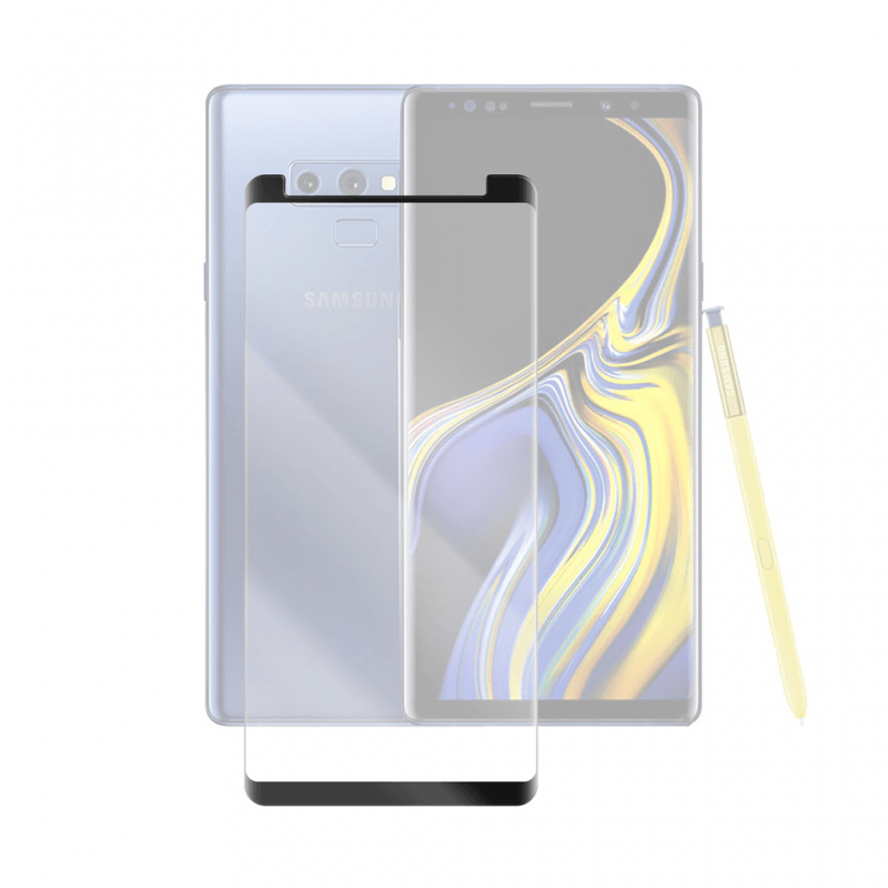 Folie Protectie Ecran Samsung Galaxy Note 9, Full Frame 3D Tempered Glass Vetter GO, Negru - vetter.ro
