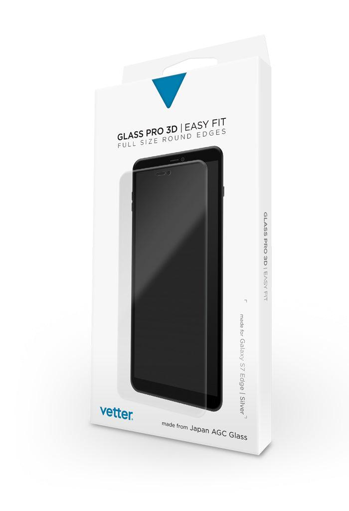 Folie Protectie Ecran Samsung Galaxy S7 Edge, 3D Tempered Glass Easy Fit, Alb - vetter.ro