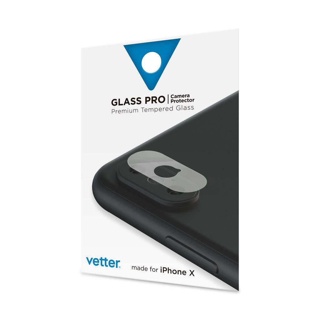 Folie Protectie Ecran iPhone XS, X, Camera Lens Protector, Tempered Glass Pro - vetter.ro