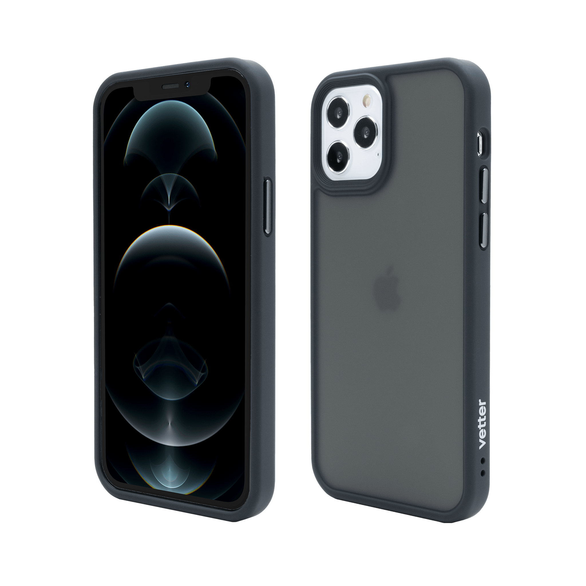 Husa Shockproof, iPhone 12 Pro Max, Black - vetter.ro