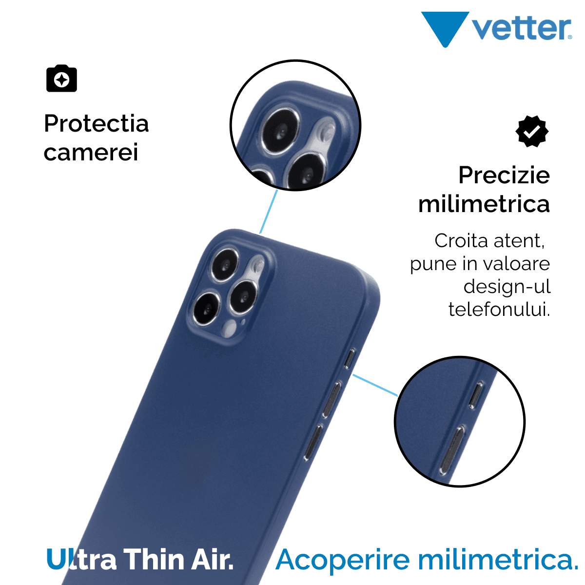 Husa Ultra Thin Air Series, iPhone 12 Pro Max - vetter.store