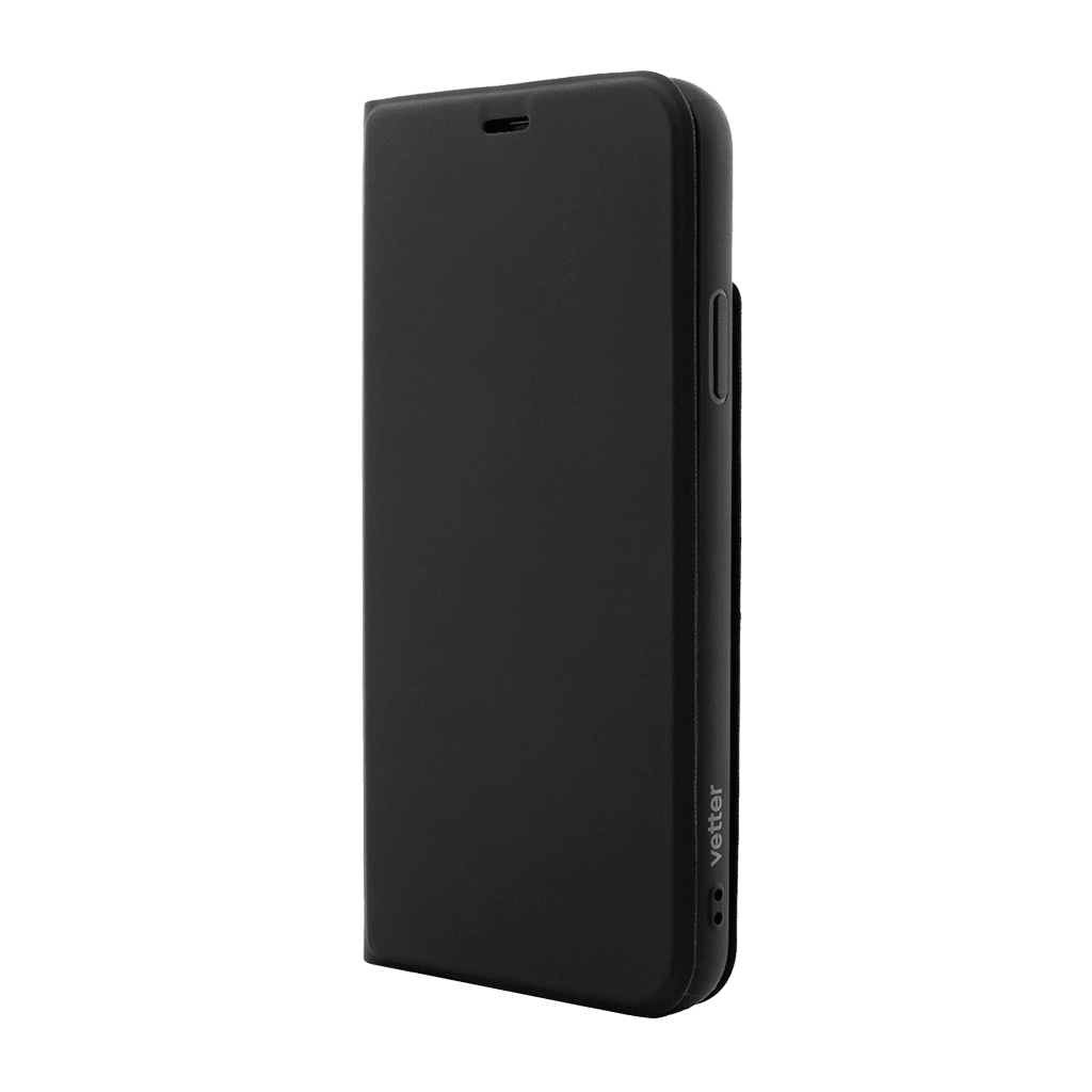 Husa Vetter pentru iPhone 11 Pro Max, Flip Book Dual Case, Negru - vetter.ro