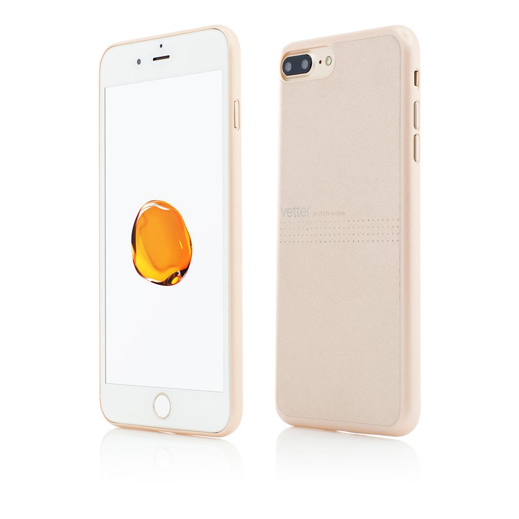 Husa Vetter pentru iPhone 8 Plus, 7 Plus, Clip-On Slim, Classic Series, Gold - vetter.ro