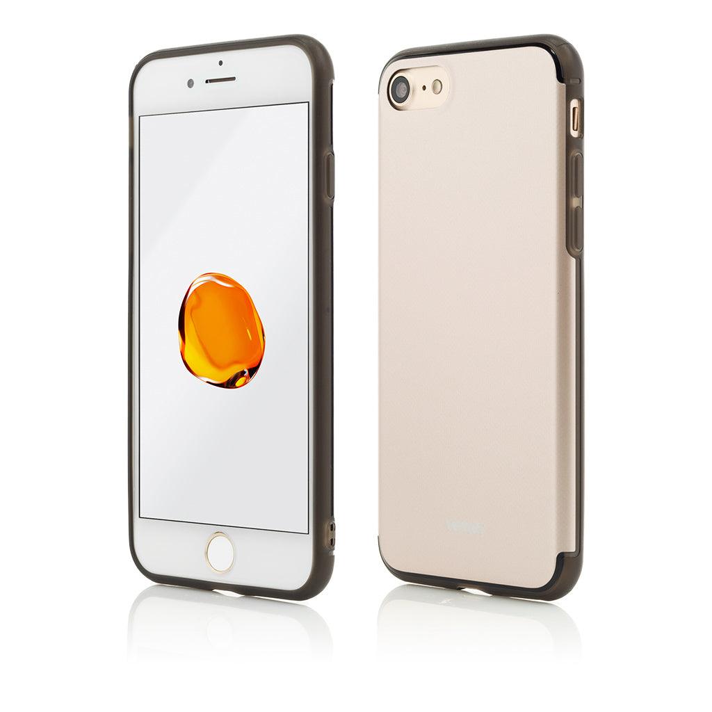 Husa Vetter pentru iPhone SE2, 8, 7, Clip-On Hybrid Slim Series, Gold - vetter.ro