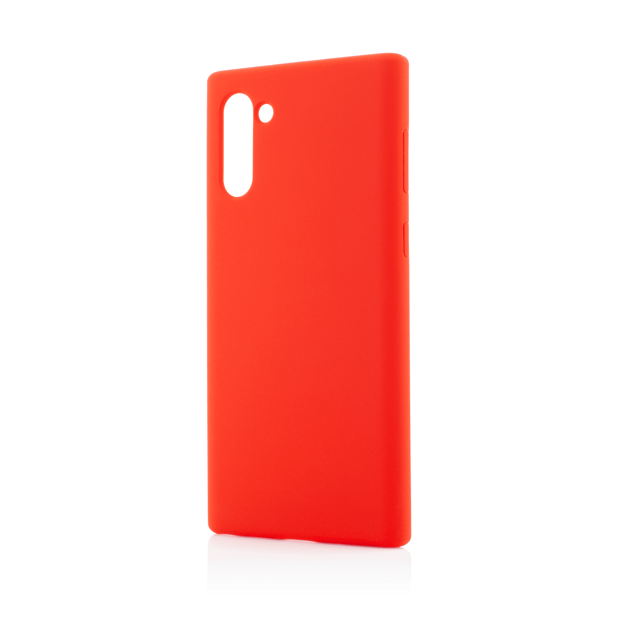 Husa Vetter pentru Samsung Galaxy Note 10+, Clip-On Soft Touch Silk Series, Rosu - vetter.ro
